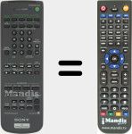 Comando à distância substituto de RM-PE300