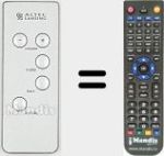 Comando à distância substituto de ALTEC001