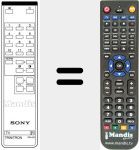 Comando à distância substituto de RM 656 (A1470810A)