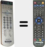 Comando à distância substituto de RM 980 (147899112)