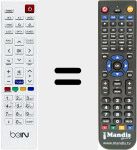 Comando à distância substituto de BEIN002