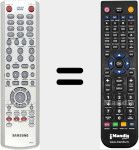 Comando &agrave; dist&acirc;ncia substituto de 00015K