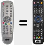 Comando à distância substituto de 703018T