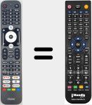 Comando à distância substituto de 0530089674 (70061580)