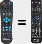 Comando à distância substituto de 0971