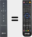 Comando à distância substituto de 12025158