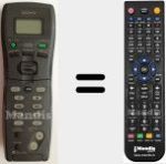 Comando &agrave; dist&acirc;ncia substituto de RM LP205