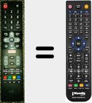 Comando &agrave; dist&acirc;ncia substituto de ODL55650U-TIB