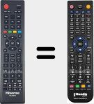 Comando &agrave; dist&acirc;ncia substituto de ER-22601B (T184849)