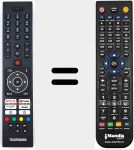 Comando &agrave; dist&acirc;ncia substituto de RC45135TR (23830419)