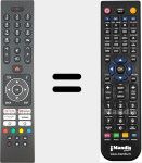 Comando &agrave; dist&acirc;ncia substituto de RC45135TR (30110072)