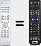 Comando &agrave; dist&acirc;ncia substituto de RC8001SA (307010005000M)