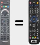 Comando à distância substituto de R3PA23 (398GR08BEPSN0002UI)