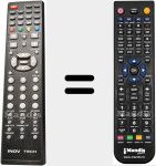 Comando à distância substituto de 472587