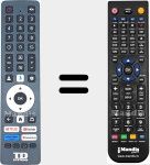 Comando à distância substituto de 7601-ZS1220-0020TDS1