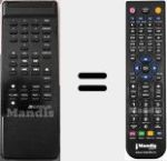 Comando à distância substituto de 8000RC