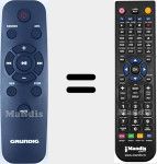 Comando à distância substituto de 9178010862