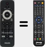 Comando &agrave; dist&acirc;ncia substituto de CRP638/01 (996510032811)