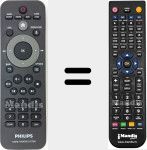 Comando &agrave; dist&acirc;ncia substituto de RC-2802 (996580009131)