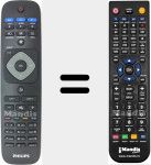 Comando à distância substituto de 996590009559