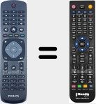 Comando à distância substituto de 996590009748