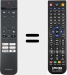 Comando à distância substituto de 398GR10BEPHNF000CR (996592404224)