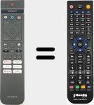 Comando &agrave; dist&acirc;ncia substituto de 398GM10BEPHNE100CR (996592500092)