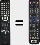 Comando &agrave; dist&acirc;ncia substituto de RC1129 (9H2307002380D)