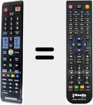 Comando &agrave; dist&acirc;ncia substituto de TM1250B (AA59-00639A)