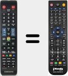 Comando &agrave; dist&acirc;ncia substituto de AA59-00790A