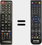 Comando &agrave; dist&acirc;ncia substituto de TM1240A (AA59-00823A)