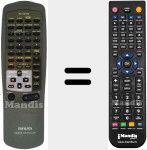 Comando &agrave; dist&acirc;ncia substituto de RC-TZ1100