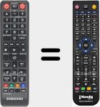 Comando &agrave; dist&acirc;ncia substituto de TM1241 (AK59-00149A)