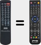 Comando &agrave; dist&acirc;ncia substituto de AS-360RU