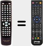 Comando à distância substituto de SYSTEM 1500 (AVR1500)
