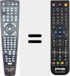 Comando à distância substituto de AVR 7500