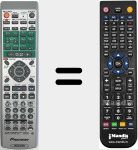 Comando &agrave; dist&acirc;ncia substituto de AXD7366