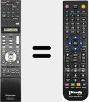 Comando &agrave; dist&acirc;ncia substituto de AXD7521