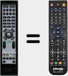 Comando &agrave; dist&acirc;ncia substituto de 25M600B001