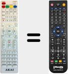 Comando &agrave; dist&acirc;ncia substituto de AKA008