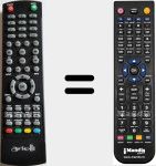 Comando &agrave; dist&acirc;ncia substituto de 24H19T2