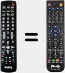 Comando &agrave; dist&acirc;ncia substituto de BenQ002