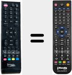 Comando &agrave; dist&acirc;ncia substituto de BM40L81