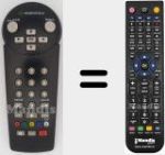 Comando à distância substituto de Movistar+ (Digital+)
