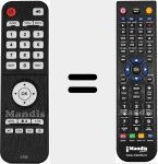 Comando à distância substituto de 10029893 (CT03)