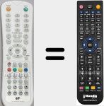 Comando à distância substituto de CELED215HD2