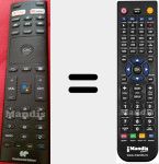 Comando &agrave; dist&acirc;ncia substituto de CELED43SA220B7