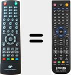 Comando &agrave; dist&acirc;ncia substituto de CELED500119B7