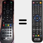 Comando &agrave; dist&acirc;ncia substituto de CELED554KB2