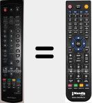 Comando &agrave; dist&acirc;ncia substituto de E26D-01